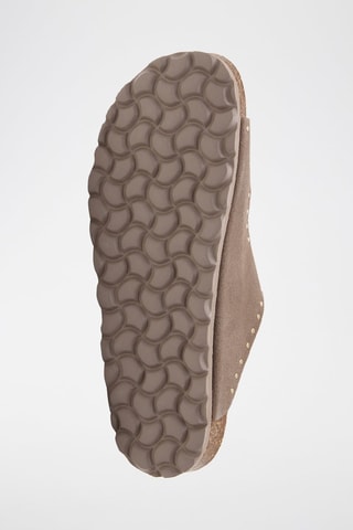 Mules en cuir - Marron
