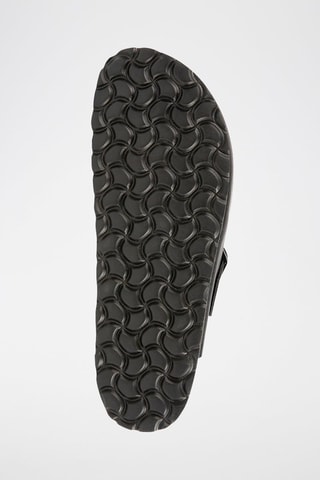 Sabots en cuir - Marron et noir