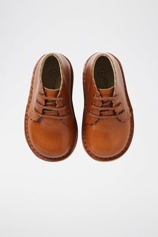 Bottines en cuir - Marron