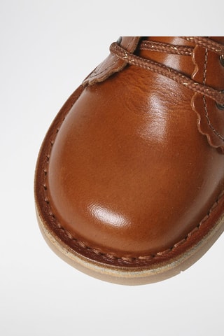 Bottines en cuir - Marron