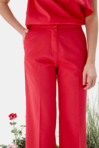 Pantalon large - Rose