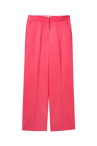Pantalon large - Rose