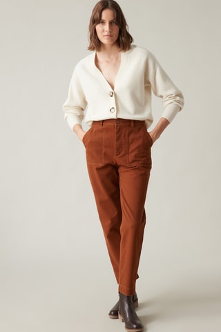 Pantalon cargo - Marron
