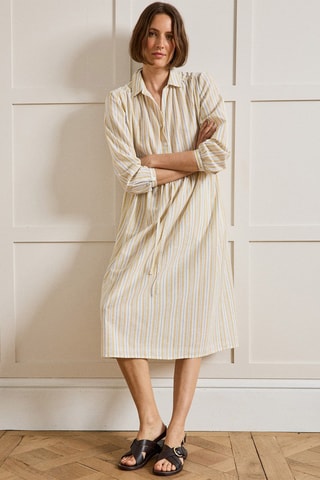 Robe droite - Beige