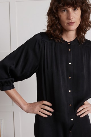 Robe chemise - Noir