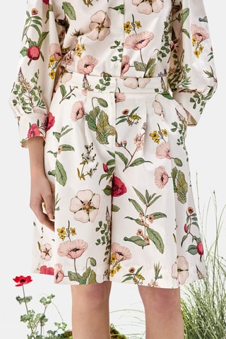 Jupe-culotte - Blanc