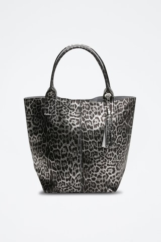 Sac porté épaule en cuir Yana - Noir