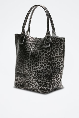 Sac porté épaule en cuir Yana - Noir