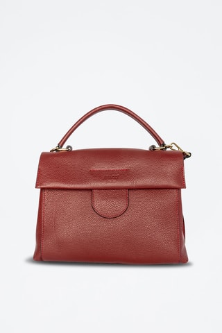 Sac à main en cuir Nix - Bordeaux