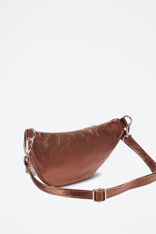 Banane en cuir Lyat - Marron