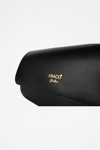Sac bandoulière en cuir Lior - Noir