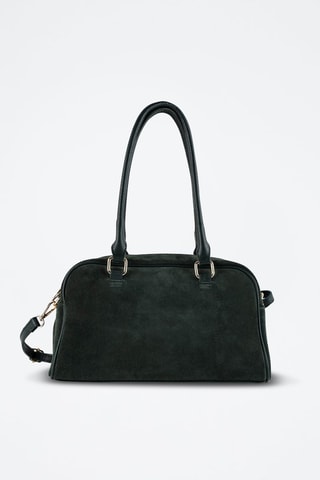 Sac porté épaule en nubuck Drew - Vert