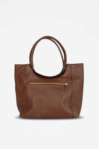 Leren Handtas Julia - Bruin