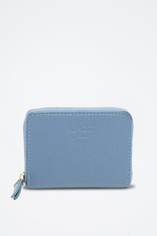 Portefeuille en cuir Mini Gali - Bleu