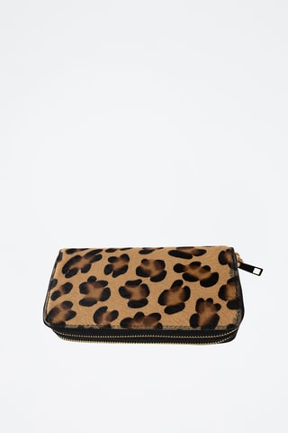 Portefeuille en cuir Edge - Marron