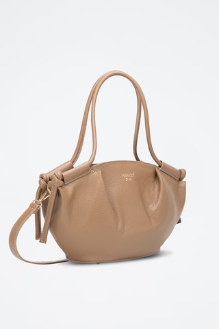 Sac à main en cuir Fox - Marron