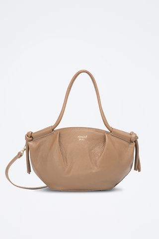 Sac à main en cuir Fox - Marron