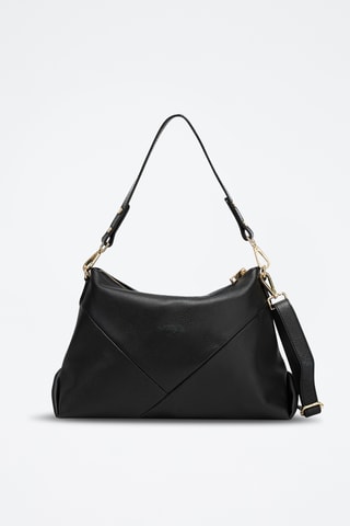 Sac porté épaule en cuir Arden  - Noir