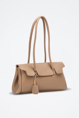 Leren Trendy Handtas Fenn - Bruin