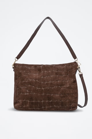 Sac porté épaule en cuir Ceres - Marron