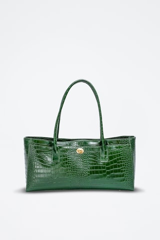 Sac porté épaule en cuir Orla - Vert