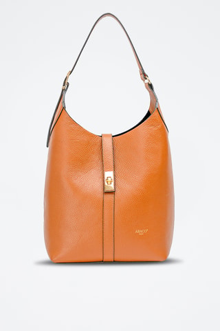 Leren Trendy Handtas Jora - Camel