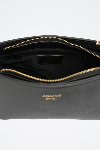 Sac porté épaule en cuir Goldie - Noir