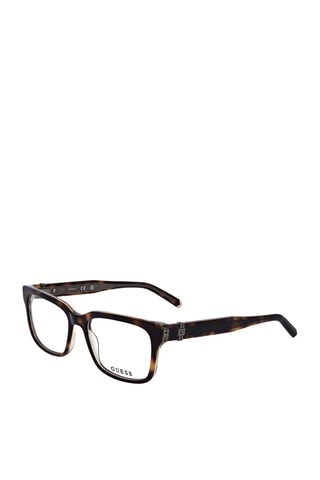 Lunettes de vue homme - Guess - Noir, marron et argenté