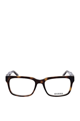 Lunettes de vue homme - Guess - Noir, marron et argenté