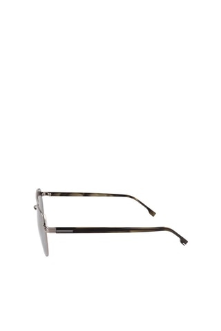 Lunettes de soleil homme - Catégorie 3 - Hugo Boss - Argenté, noir et vert
