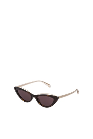 Lunettes de soleil femme - Catégorie 3 - Police - Marron