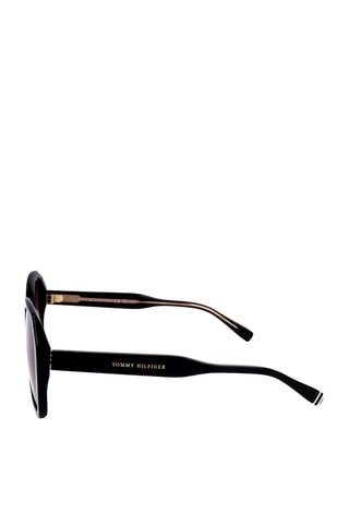 Lunettes de soleil femme - Catégorie 2 - Tommy Hilfiger - Noir