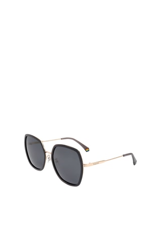 Lunettes de soleil polarisées femme - Catégorie 3 - Polaroid - Doré et gris