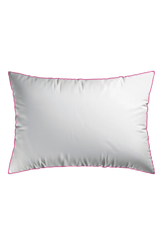 2 taies d'oreiller en satin de coton 80 fils/cm² Confettis poudrés - Blanc
