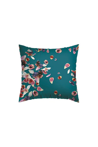 2 taies d'oreiller en satin de coton 200 fils/cm² Aurore - Vert