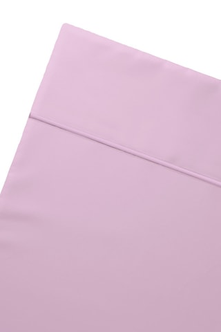 Drap plat en satin de coton 80 fils/cm² - Lilas