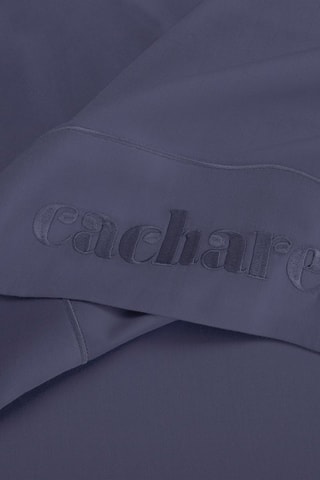 Drap plat en satin de coton 80 fils/cm² - Bleu