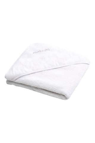 Cape de bain pour bébé Blanc - 70 x 70 cm