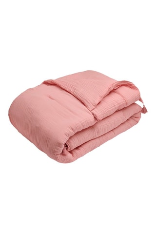 Edredon en gaze de coton - Rose