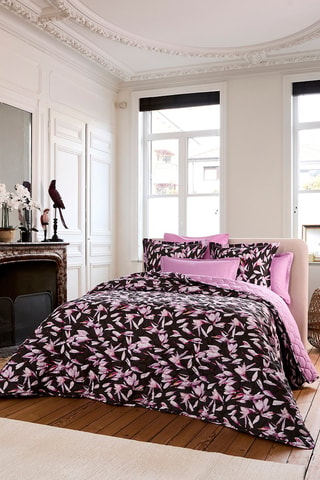 Couvre-lit en polyester 80 fils/cm² - Noir