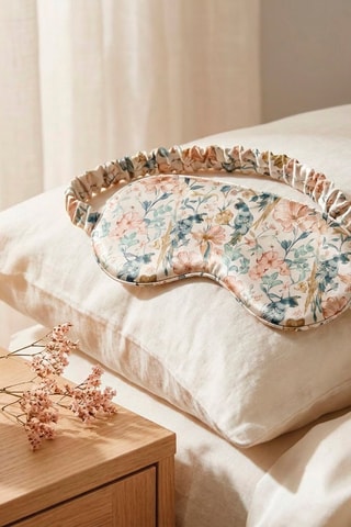 Masque de nuit en soie Ysia - Beige