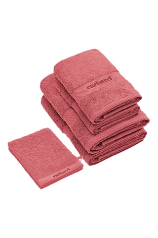 Ensemble de linge de bain Brise - 6 pièces - Rose foncé