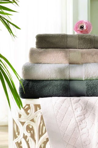 Set linge de bain Brise - 17 pièces - Gris