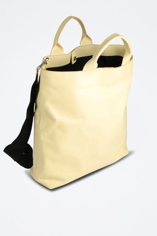 Sac à main en cuir - Jaune