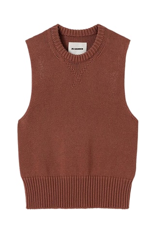 Pull sans manches - Vieux rose