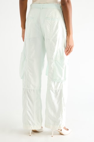 Pantalon en soie - Vert d’eau