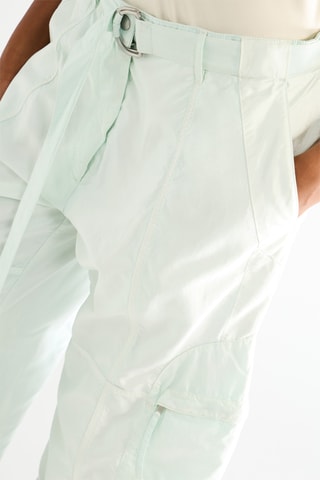 Pantalon en soie - Vert d’eau