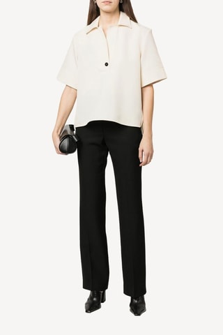 Pantalon en soie - Noir
