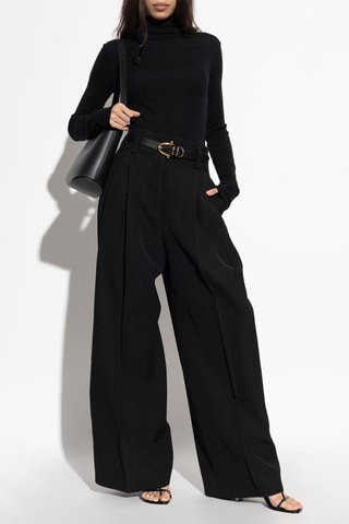 Pantalon en soie - Noir