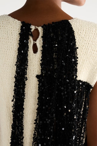 Robe droite - Ecru